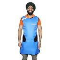 WALDENT X Ray Lead Apron for Radiation Protection – 0.35mm Lead Equivalency – BARC Certified Shielding – Durable Comfortable Lightweight Design, Ideal for Dental Medical Radiology Imaging Procedures