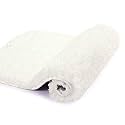 Walensee Bath Rug for Bathroom Non Slip Floormat Bathroom Mat (20 x 32, Ivory) Water Absorbent Soft Microfiber Shaggy Bathroom Rug Machine Washable Bath Mat for Bathroom Thick Plush Shower Mat
