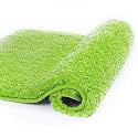 Walensee Bath Rug for Bathroom Non Slip Bathroom Mat (20 x 32, Lime Green) Water Absorbent Soft Microfiber Shaggy Bathroom Rug Machine Washable Bath Mat for Bathroom Thick Plush Shower Mat