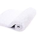 Walensee Large Bathroom Rug (24 x 40, White) Extra Soft and Absorbent Shaggy Bathroom Mat Machine Washable Microfiber Bath Mat for Bathroom, Non Slip Bath Mat, Luxury Bathroom Floor Mats Rubber Back