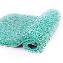 Walensee Large Bathroom Rug (24 x 36, Turquoise) Extra Soft and Absorbent Shaggy Bathroom Mat Machine Washable Microfiber Bath Mat for Bathroom, Non Slip Bath Mat, Luxury Bathroom Floor Mats