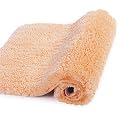 Walensee Large Bathroom Rug (24 x 40, Peach) Extra Soft and Absorbent Shaggy Bathroom Mat Machine Washable Microfiber Bath Mat for Bathroom, Non Slip Bath Mat, Luxury Bathroom Floor Mats