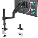 WALI Tall Single Monitor Arm for 13-33 inch Screens, up to 19.8 lbs