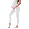 Walifrey Maternity Leggings with Pockets Over the Belly