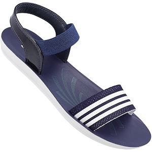 WALKAROO BLUE TYGA Womens Sandals for dailywear