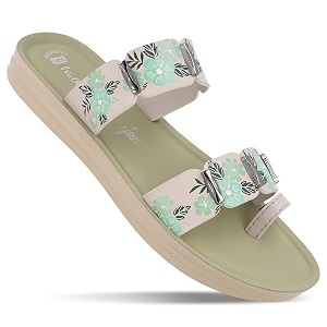 WALKAROO Flat Sandals For WomenSoft Cushion Footbed