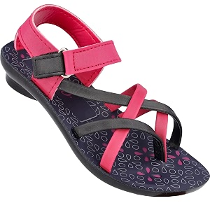 Walkaroo Girls Criss-Cross Sandals