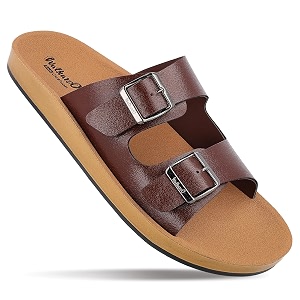 WALKAROO Mens Fashion Sandal with Cushion Insole
