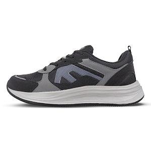 walkaroo men39s sports shoesbreathable mesh upper shock-absorbing eva sole cushioned comfort fit insole anti-skid lightweight lace-up shoes for walking gym amp casual for men - ong97009