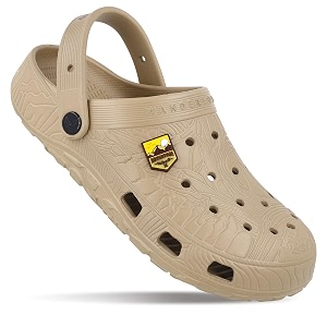 WALKAROO Mens Clogs with Soft Sole Backstrap