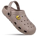 WALKAROO Mens Clogs with Soft Sole Backstrap