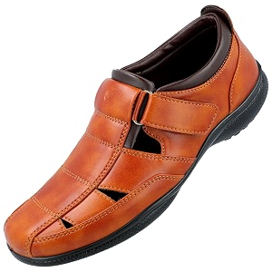 WALKAROO mens Wf6255 Fisherman Sandal