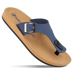 WALKAROO WomenS Textured T-Strap SandalsSoft Cushioned Footbed