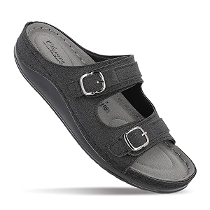 WALKAROO Womens Slip On Comfort Sandals -
