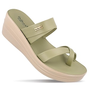 WALKAROO Womens Wedge Sandals Soft Cushioned FootbedLightweight