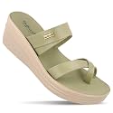 WALKAROO Womens Wedge Sandals Soft Cushioned FootbedLightweight