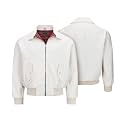 Walker and Hawkes Classic Faxton Jacket for Men - Timeless Water-Resistant Spring Jacket, Premium Cotton, Flannel-Lined