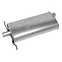 Walker Quiet-Flow SS 21343 Direct Fit Exhaust Muffler 2" Inlet (ID) 2" Outlet (ID) for Mercury Grand Marquis