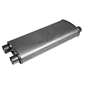 Walker Quiet-Flow SS 21417 Direct Fit Exhaust Muffler 2.5" Inlet (ID) 2.25" Outlet (ID) for Chevrolet Trailblazer EXT