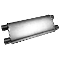 Walker Quiet-Flow SS 21532 Direct Fit Exhaust Muffler 2" Inlet (ID) 2" Outlet (ID) for Chevrolet Cobalt