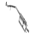 Walker Quiet-Flow SS 55019 Direct Fit Exhaust Muffler Assembly 1.9" Inlet (OD) 1.75" Outlet (OD) for Hyundai Elantra