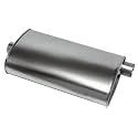 Walker SoundFX 18913 Direct Fit Exhaust Muffler 2.5" Inlet (ID) 2.25" Outlet (ID) for Chevrolet S10