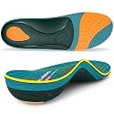 WalkHero Arch Support Inserts for Plantar Fasciitis and Heel Pain Relief