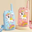 Video Walkie Talkies for Kids, 2 Pack Rechargeable with Screen