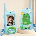 Video Walkie Talkies for Kids, 2 Pack Rechargeable with Screen