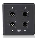 Wall CAT MX-B (Male, Black) - Audio Over Shielded CAT Cable