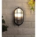 Wall Light/Wall Lamp to Décor Home/Living Room/Bedroom/Office/Dining/Cafe/Restaurants, Bulkhead Design, Black (Without Bulb)