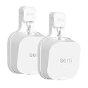 Wall Mount for Eero 7,Outlet Wall Mount Bracket Fits for Eero 7 Dual-Band Mesh Wi-Fi 7 Router,Portable Router Mount with Cable Manage,White (2 Pack)