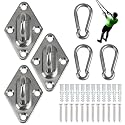 Wall Mount for Resistance Bands, Workout Anchors Wall Resistance with Hook for Fitness Bands, Space Saving Workout Equipment for Home Gym Weight Straps Suspension Training Exercise