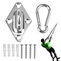 Wall Mount for Resistance Bands, Workout Anchors Wall Resistance with Hook for Fitness Bands, Space Saving Workout Equipment for Home Gym Weight Straps Suspension Training Exercise