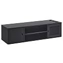 Wall Mount Salon Station for Hair Stylist Barber Stations 2501 (Black)