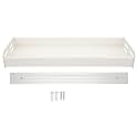 Wall Mount Seasoning Organizer, Rack Organizer with Detachable Shower Shelves, Multifunctional Storage Rack for Bathroom Kitchen Bedroom, Rustproof Space Aluminum Design for (White)