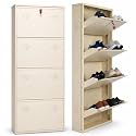 Wall Mount Shoe Rack 4 Door