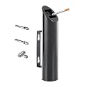 ZhouDaShu Wall Mounted Outdoor Cigarette Butt Receptacle.Cigarette Disposal Container,Cigarette Butt Can for Outside,Smokeless Ashtray Keep Your Patio Space Clean