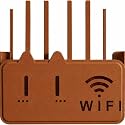 Wall Mounted WiFi Router Storage Box with