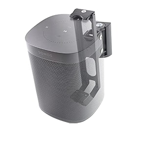 wall mount for sonos oneone slplay 1 swivel tilt clickamplock black