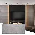 Wall!Supply 3D Wall Panels – Industrial Concrete Loft Style – Lightweight Foam (EPS) – Wallpaper Alternative for Living Room, Bedroom & Office – Easy DIY Installation – 4 Pack, Covers 25.84 Sq Ft