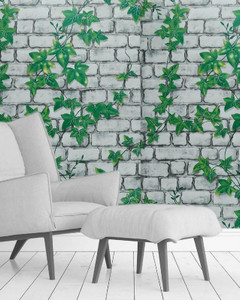 wallberry 100 cm x 10 cm waterproof abstract vinyl wallpaper