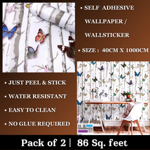 wallberry 1000 cm x 40 cm waterproof abstract vinyl wallpaper