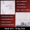WallBerry 300 cm x 40 cm Waterproof Abstract Vinyl Wallpaper
