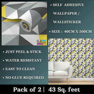 wallberry 500 cm x 40 cm waterproof abstract vinyl wallpaper