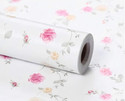WallBerry 100 cm x 40 cm Waterproof Abstract Vinyl Wallpaper (White)