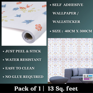wallberry 300 cm x 40 cm waterproof abstract vinyl wallpaper