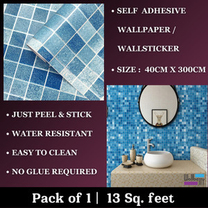 wallberry 300 cm x 40 cm waterproof decorative vinyl wallpaper