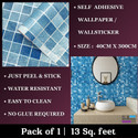 WallBerry 300 cm x 40 cm Waterproof Decorative Vinyl Wallpaper