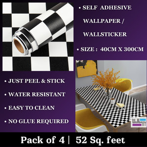 wallberry 300 cm x 40 cm waterproof abstract vinyl wallpaper